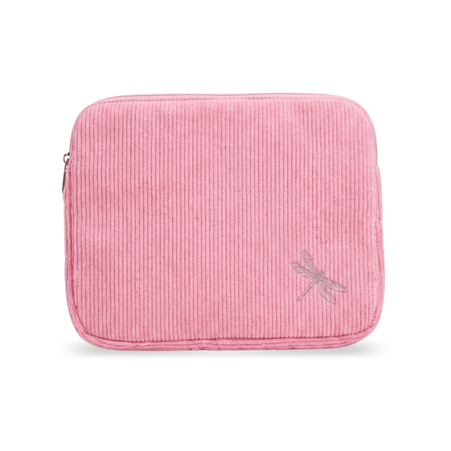 Corduroy Laptop Sleeve — Pink
