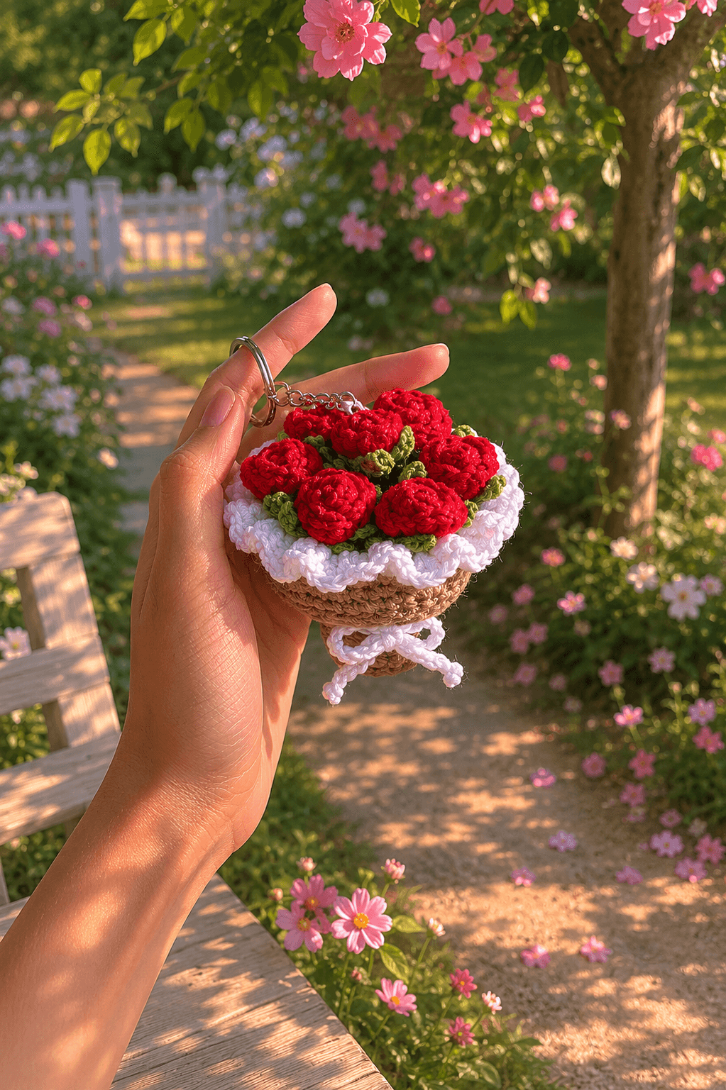 Mini Bouquet Keychain