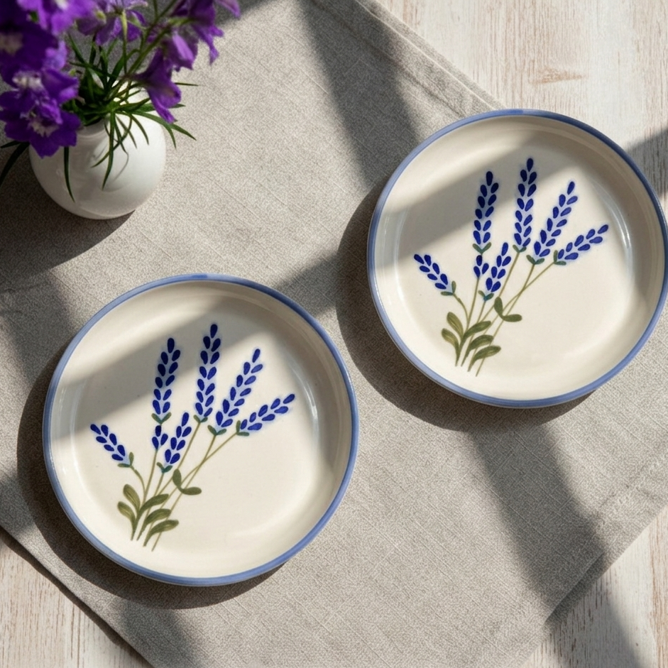 Lavender Plate (Set of 2)