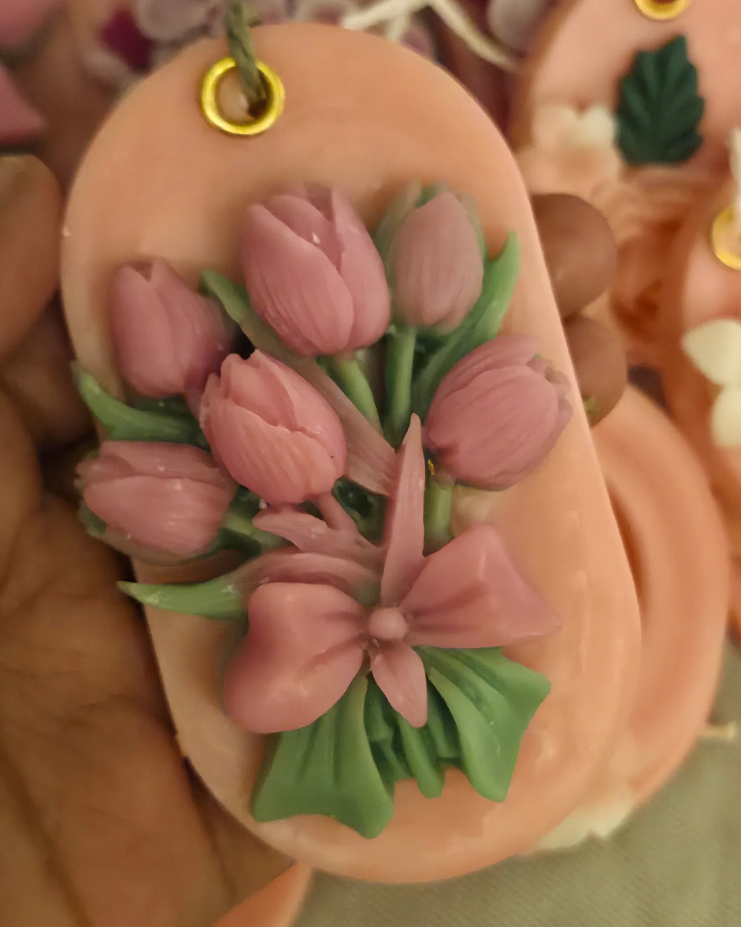 Floral Wax Sachet — Lavender & Rose Blush
