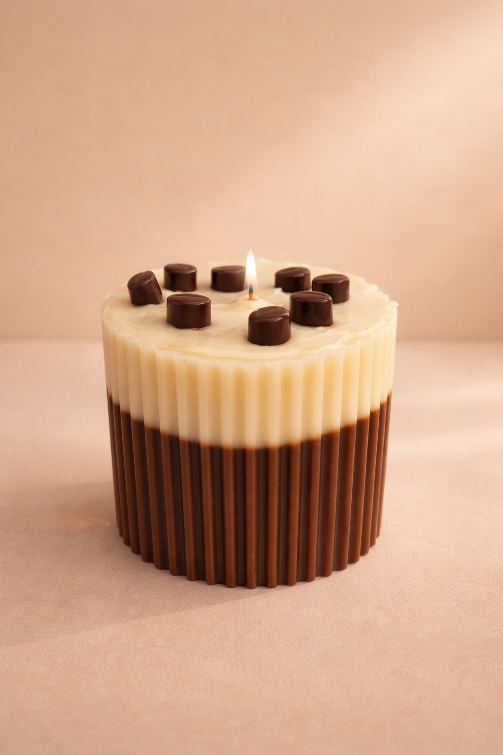 Irish Coffee Sculptural Dessert Candle